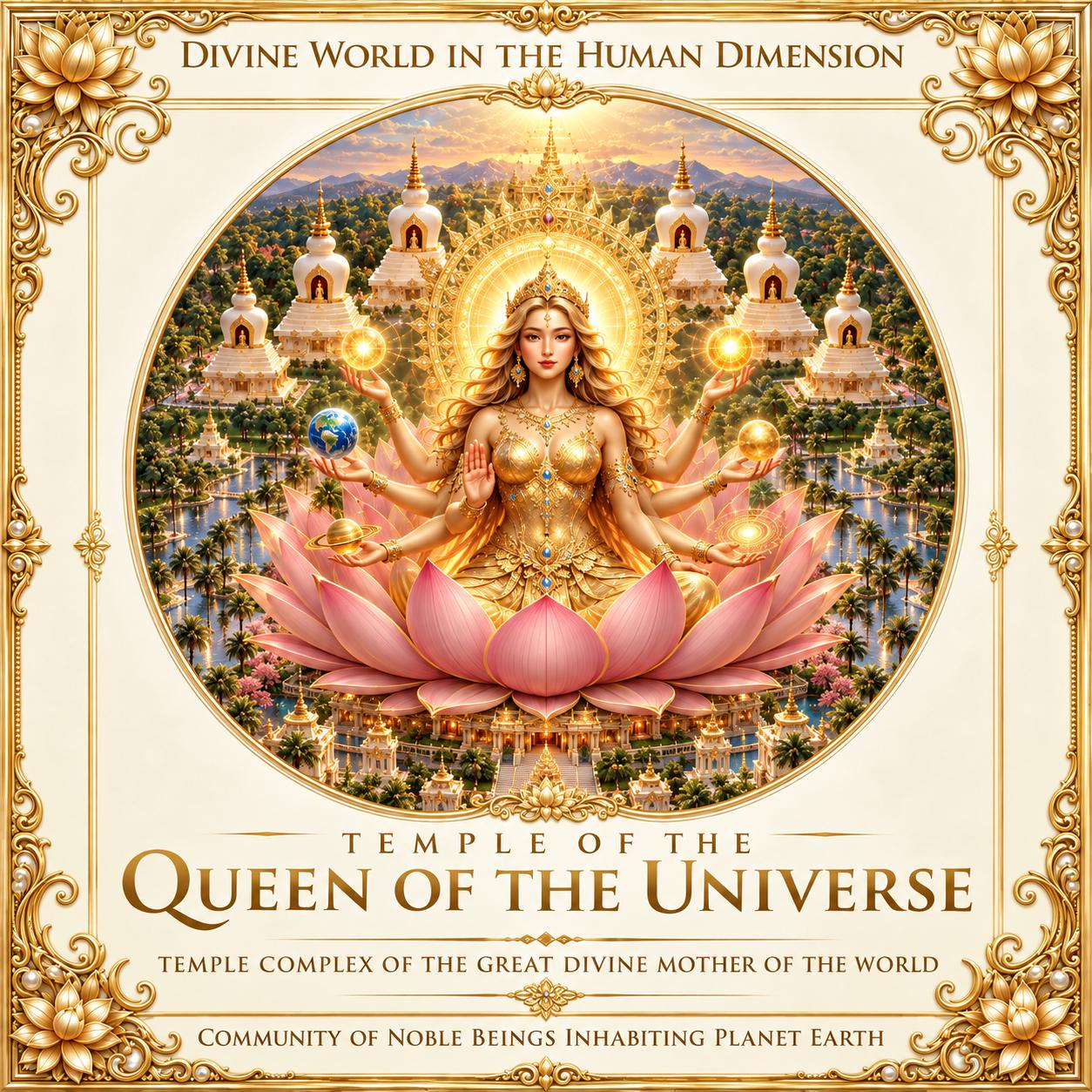 Temple of the Queen of the Universe — Divine World in the Human Dimension