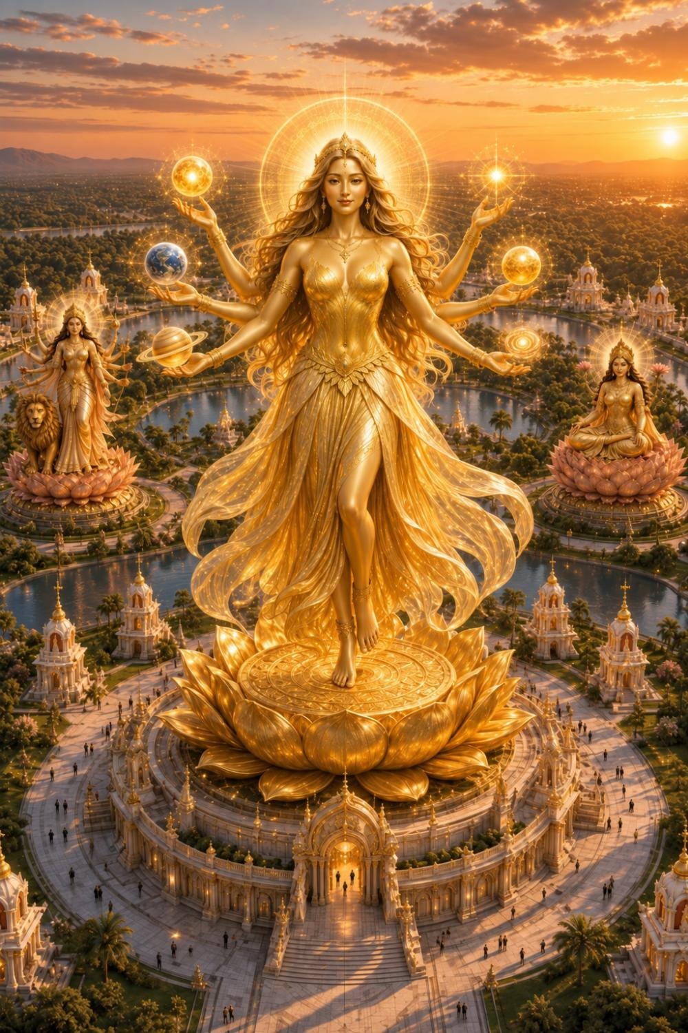 Temple Complex of the Queen of the Universe